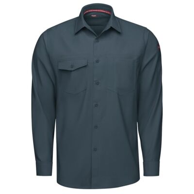 Men's Tall Cooling Long Sleeve Work Shirt Thumbnail