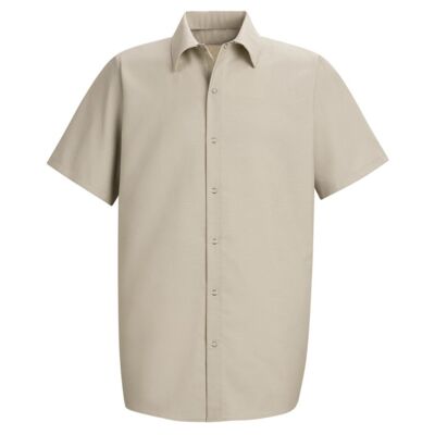 Men's Specialized Short Sleeve Pocketless Work Shirt Thumbnail