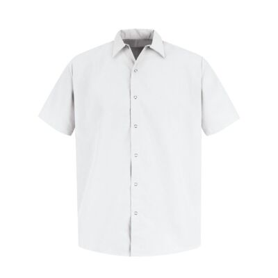 Men's Specialized Pocketless Polyester Work Shirt Thumbnail