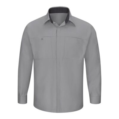 Men's Tall Performance Plus Long Sleeve Shirt with OilBlok Technology Thumbnail