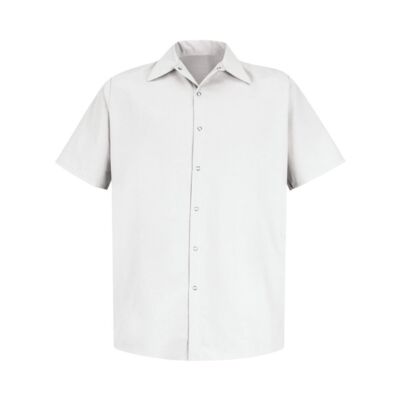 Men's Tall Specialized Short Sleeve Pocketless Work Shirt Thumbnail