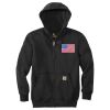 Rain Defender ® Paxton Heavyweight Hooded Zip Front Sweatshirt Thumbnail