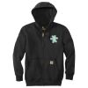 Rain Defender ® Paxton Heavyweight Hooded Zip Front Sweatshirt Thumbnail