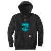 Rain Defender ® Paxton Heavyweight Hooded Zip Front Sweatshirt Thumbnail