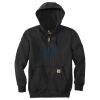 Rain Defender ® Paxton Heavyweight Hooded Zip Front Sweatshirt Thumbnail