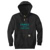 Rain Defender ® Paxton Heavyweight Hooded Zip Front Sweatshirt Thumbnail