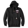 Rain Defender ® Paxton Heavyweight Hooded Zip Mock Sweatshirt Thumbnail