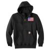Rain Defender ® Paxton Heavyweight Hooded Zip Mock Sweatshirt Thumbnail