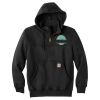 Rain Defender ® Paxton Heavyweight Hooded Zip Mock Sweatshirt Thumbnail