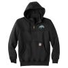 Rain Defender ® Paxton Heavyweight Hooded Zip Mock Sweatshirt Thumbnail