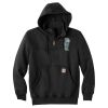 Rain Defender ® Paxton Heavyweight Hooded Zip Mock Sweatshirt Thumbnail
