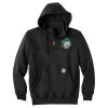 Rain Defender ® Paxton Heavyweight Hooded Zip Mock Sweatshirt Thumbnail