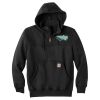 Rain Defender ® Paxton Heavyweight Hooded Zip Mock Sweatshirt Thumbnail