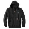Rain Defender ® Paxton Heavyweight Hooded Zip Mock Sweatshirt Thumbnail