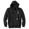 Rain Defender ® Paxton Heavyweight Hooded Zip Mock Sweatshirt Thumbnail