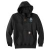 Rain Defender ® Paxton Heavyweight Hooded Zip Mock Sweatshirt Thumbnail