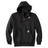 Rain Defender ® Paxton Heavyweight Hooded Zip Mock Sweatshirt Thumbnail
