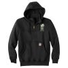 Rain Defender ® Paxton Heavyweight Hooded Zip Mock Sweatshirt Thumbnail