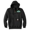 Rain Defender ® Paxton Heavyweight Hooded Zip Mock Sweatshirt Thumbnail