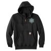 Rain Defender ® Paxton Heavyweight Hooded Zip Mock Sweatshirt Thumbnail