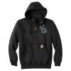 Rain Defender ® Paxton Heavyweight Hooded Zip Mock Sweatshirt Thumbnail