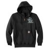 Rain Defender ® Paxton Heavyweight Hooded Zip Mock Sweatshirt Thumbnail