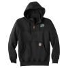 Rain Defender ® Paxton Heavyweight Hooded Zip Mock Sweatshirt Thumbnail