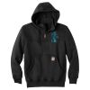 Rain Defender ® Paxton Heavyweight Hooded Zip Mock Sweatshirt Thumbnail
