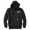Rain Defender ® Paxton Heavyweight Hooded Zip Mock Sweatshirt Thumbnail