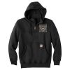 Rain Defender ® Paxton Heavyweight Hooded Zip Mock Sweatshirt Thumbnail