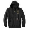 Rain Defender ® Paxton Heavyweight Hooded Zip Mock Sweatshirt Thumbnail
