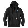 Rain Defender ® Paxton Heavyweight Hooded Zip Mock Sweatshirt Thumbnail