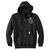 Rain Defender ® Paxton Heavyweight Hooded Zip Mock Sweatshirt Thumbnail