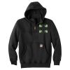 Rain Defender ® Paxton Heavyweight Hooded Zip Mock Sweatshirt Thumbnail