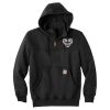Rain Defender ® Paxton Heavyweight Hooded Zip Mock Sweatshirt Thumbnail