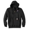 Rain Defender ® Paxton Heavyweight Hooded Zip Mock Sweatshirt Thumbnail