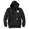 Rain Defender ® Paxton Heavyweight Hooded Zip Mock Sweatshirt Thumbnail