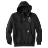 Rain Defender ® Paxton Heavyweight Hooded Zip Mock Sweatshirt Thumbnail