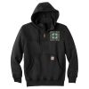 Rain Defender ® Paxton Heavyweight Hooded Zip Mock Sweatshirt Thumbnail