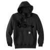 Rain Defender ® Paxton Heavyweight Hooded Zip Mock Sweatshirt Thumbnail