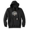 Rain Defender ® Paxton Heavyweight Hooded Zip Mock Sweatshirt Thumbnail