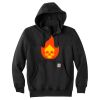 Rain Defender ® Paxton Heavyweight Hooded Zip Mock Sweatshirt Thumbnail