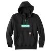Rain Defender ® Paxton Heavyweight Hooded Zip Mock Sweatshirt Thumbnail