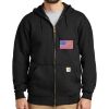 Midweight Hooded Zip Front Sweatshirt Thumbnail