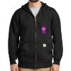 Midweight Hooded Zip Front Sweatshirt Thumbnail
