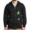 Midweight Hooded Zip Front Sweatshirt Thumbnail