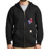 Midweight Hooded Zip Front Sweatshirt Thumbnail