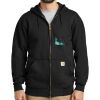 Midweight Hooded Zip Front Sweatshirt Thumbnail