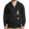 Midweight Hooded Zip Front Sweatshirt Thumbnail