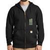 Midweight Hooded Zip Front Sweatshirt Thumbnail